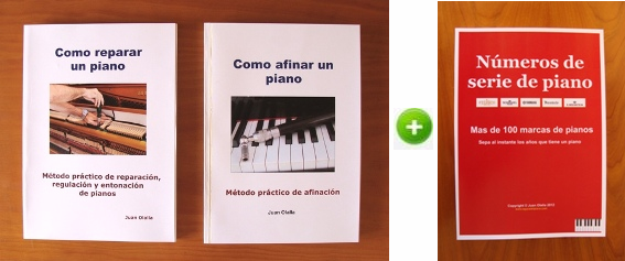Curso método afinación de piano