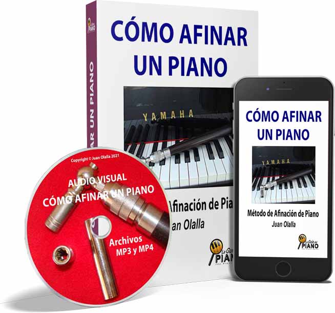 Perspectiva Absorbente India Cómo afinar un piano - libro-método digital - La Guía del Piano